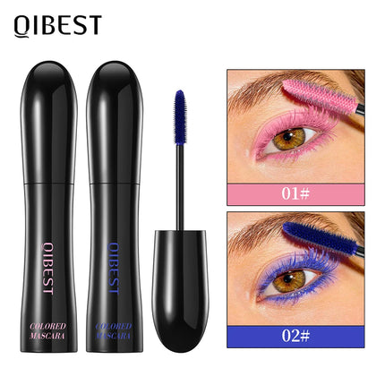 Chocolate Brown Mascara Colorful Curling Eyelash Extension Waterproof Fast Drying Lengthening Eye Black Lashes Makeup Lasting