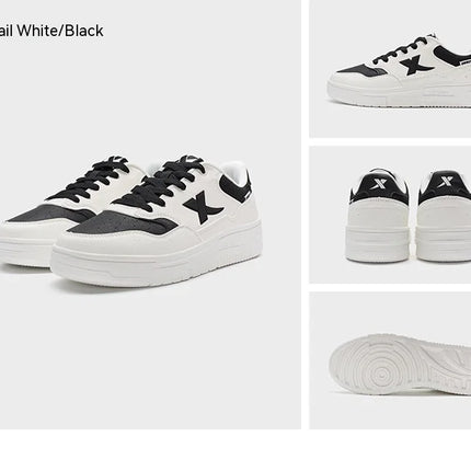 Xtep Skateboarding Shoes For Men  Summer Wear-Resistant Skate Shoes Stability Soft Leisure Outdoor's Sneakers 876319310029