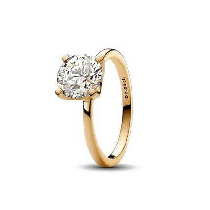 2025 Hot Selling Wholesale Gold Color Sun Heart Bow Size 6 7 8 9 Ring Rings For Trenday Women Jewelry 925 Sterling Silver