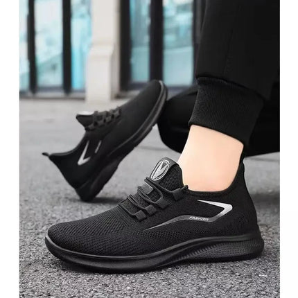 Clearance Sale Free Shipping Men's Shoes Casual Athletic Shoes Breathable Mesh Sneakers Non-Slip Men's Spring Casual Footwear Af