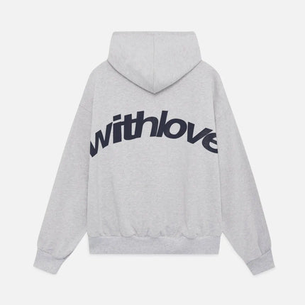 2025 European and American Cross Border Simple and Versatile Women's Printed Hoodie American Couple Retro Loose Trendy Brand