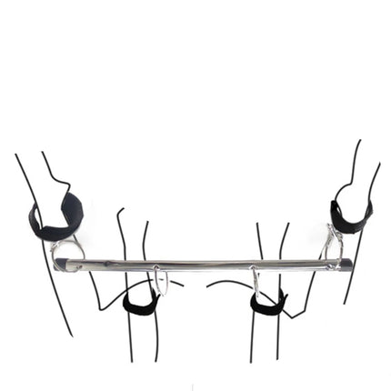 BDSM Bondage Kit Spreader Bar Handcuffs Ankle Cuffs Fetish Restraints Set Sex Toys for Couples