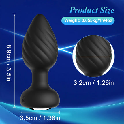 Vibrating Anal Vibrator for Man 10 Vibration Wireless Control Butt Plug Sex Toys for Couple Prostate Massager Adult Gay Products