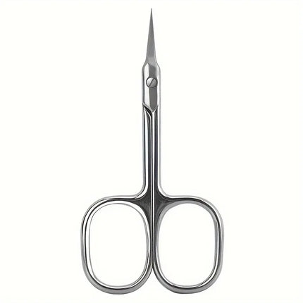 Dead Skin Remover Stainless Steel Curved Tip Thin Blade Cuticle Scissors Nail Clippers Trimmer Manicure Tools Eyebrow Tools