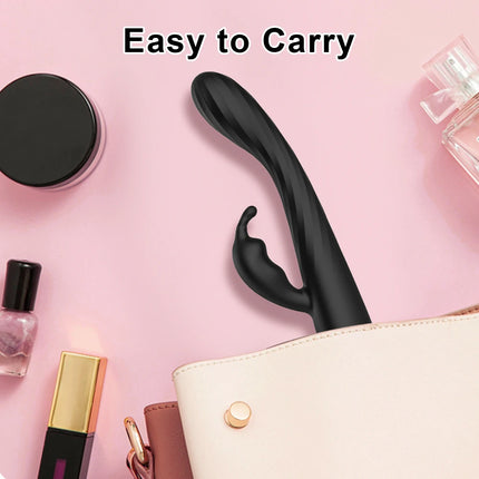 Powerful Finger Rabbit Vibrator Female Nipple Clitoris Vacuum Stimulator G Spot Massager Dildo Adult Goods Sex Toys for Women