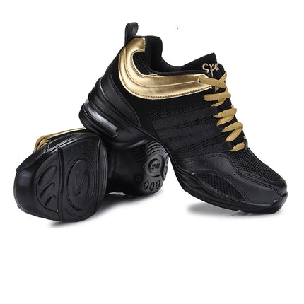 Large Size Women's Dance Shoes Soft Outsole Woman Breath Jazz Hip Hop Shoes Sports Sneakers Ladies Girl Modern Jazz Dancing 2025