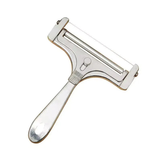 Aluminum Alloy Cheese Slicer with Wire Adjustable Thickness Cheese Butter Cutter  for Soft and Semi-Hard Cheeses Kitchen Gadgets