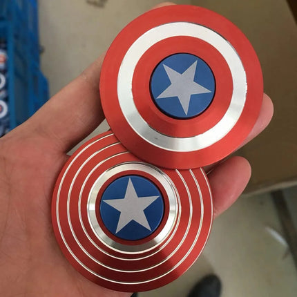 Finger Spinner Shield Aluminum Alloy Fidget Spinner Stress Relief Toy Spinner