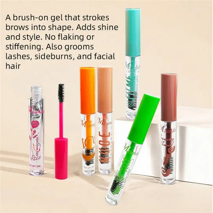 Transparent Eyebrow Eyelash Styling Cream Slim Natural Eyebrow Styling Gel Lasting Thick Mascara Waterproof Liquid Lashes Makeup