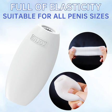 Male Masturbator Cup Soft Pussy Sex Toys Transparent Vagina Adult Endurance Exercise Sex Products Vacuum Pocket Cup for Men 18+