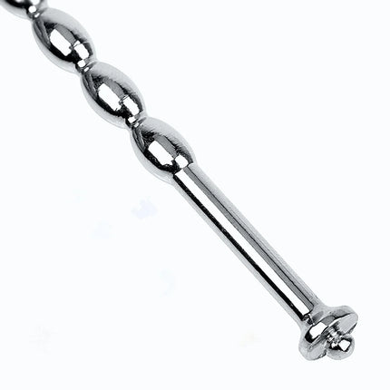 Male Stainless Steel Urethral Plug Urethral Dil Sounding Penis Plug Urethra Beaded Insert Rods Penis Plug Medical Themed Toys