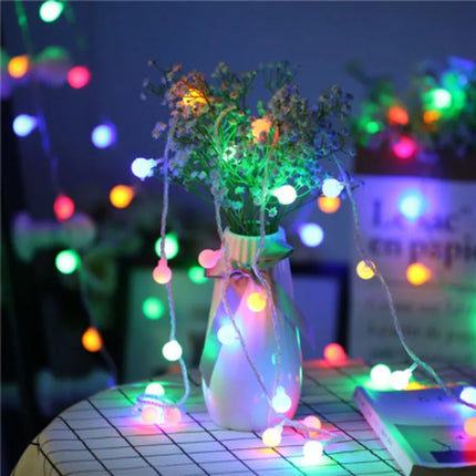 10M Small Ball Fairy Lights Globe String Lights USB/Battery Operated for Garden Christmas Bedroom Wedding Camping Tent Decor