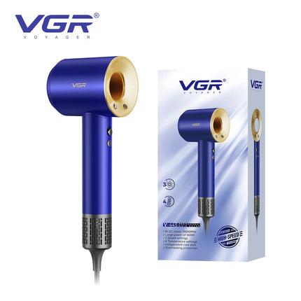 VGR new hair dryer with strong wind speed and no damage to hair duct, dormitory and household quick drying hair dryer V-445