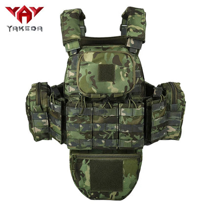 YAKEDA 5-Piece Training Vest - Detachable Expandable Waterproof