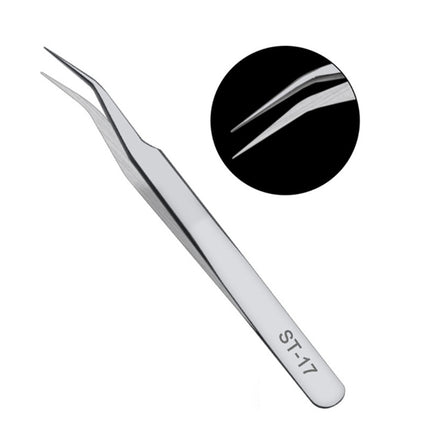 Tweezers Stainless Steel Fine Tipped Tweezers Multipurpose Straight Curved Tweezer Medical Tool Long Forceps
