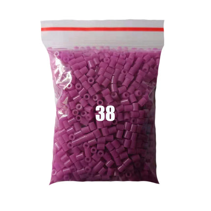 2000 pcs/Bag 2.6mm Hama Beads Puzzle Perlen Iron Beads Diy Perler Fuse Bead Intelligence Educational Toys