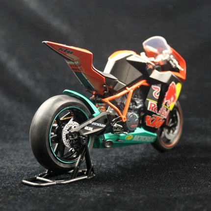 1/12 KTM RC8 1199 Racing Motorcycle Toy Model AUTOMAXX Diecast Metal Vehicle Miniature 1:12 Collection Gift For Kid Children Boy