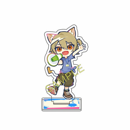 Game Slow Damage, Togainu no Chi, sweet pool, DRAMAtical Murder 10cm Acrylic Figure Stand Desktop Decoration Fan Gift Keychain