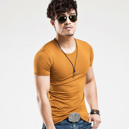 2026 MRMT Brand New Men T Shirt 10 Colors Fitness Mens T-Shirts V Neck Man T-Shirt For Male Clothing Tshirts S-5XL Tops Tees