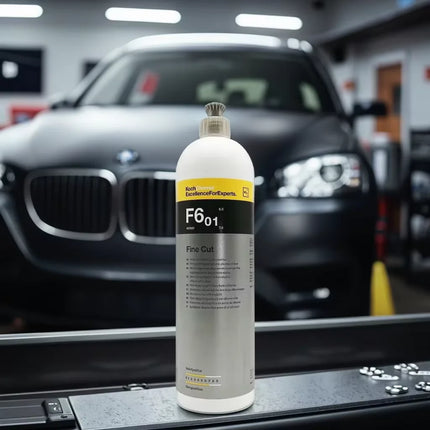 Kochchemie F6 01 250ml Silicone-Free Car Polish Effective for All Paint Types Removes Medium to Heavy Defects