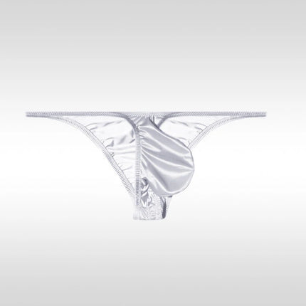 Men's Underwear Ice Silk Low Rise Sexy Bikini Briefs