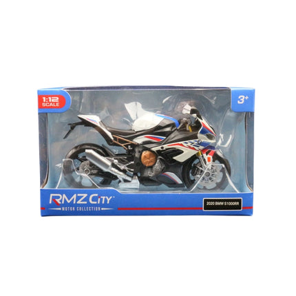 1/12 BMW S1000RR Motorcycle Toy 1:12 RMZ City Diecast Metal Racing Model Super Sport Miniature Collection Gift For Boy Children
