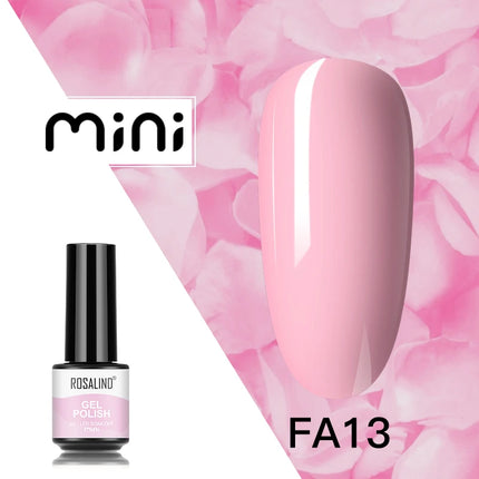 ROSALIND Shiny Gel Nail Polish Soak Off Gel Varnishes Nail Art Semi Permanent UV Glitter Nail Gel Polish Base Top Coat Enamel