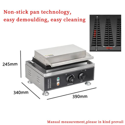 Commercial Christmas Tree Electric Pine Cake Maker Mold Snack Equipment Pancake Maker Home Waffle Maker