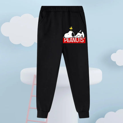 New Style Kids Zipper Hoodie Cute Cartoon Print Autumn Winter Trendy Hooded Street Wear Snoopy Boys Girls 3 14