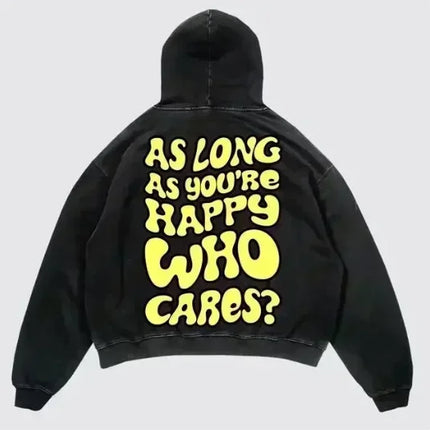 Explosions of New Harajuku Zipper Hooded Sweater Street Men and Women Retro Shirt Sweatshirt Gothic Jacket Hooded Couple Sweater
