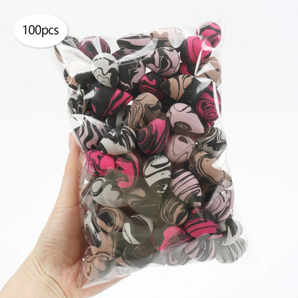10/20/30/50/100Pcs Mini Makeup Sponge Set, Dual-Use Wet/Dry Beauty & Blenders for All Skin Types