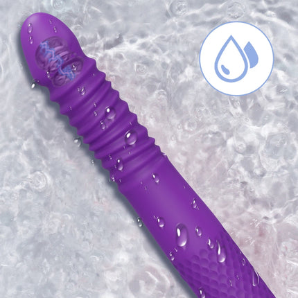 Automatic Telescopic Thrusting Realistic Dildo Vibrator for Women G Spot Clitoral Anal Stimulation Sex Machine Sex Toys Adult 18