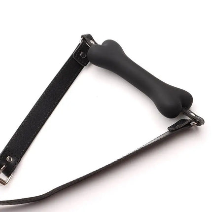 [TG823]Soft Harness Mouth Silicone Dog Bone Ball Gag Open Mouth Gag Bondage Slave Gag Sex Products Sex Toys For Women