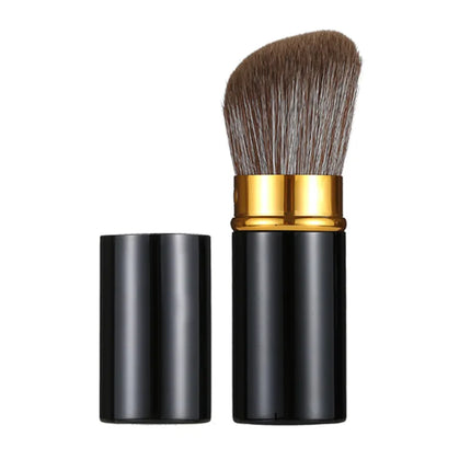 1pcs makeup tools  Powder/Blush Brushes Retractable Single Soft Loose Powder Blush Brush Portable Beauty Cosmetic Tool