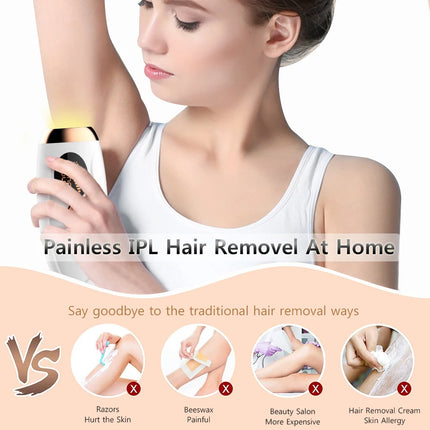 999999 Flashes Laser Epilator for Women Men Body Bikini Legs Arms Armpit Hair Removal Painless IPL Laser Permanent Depilator