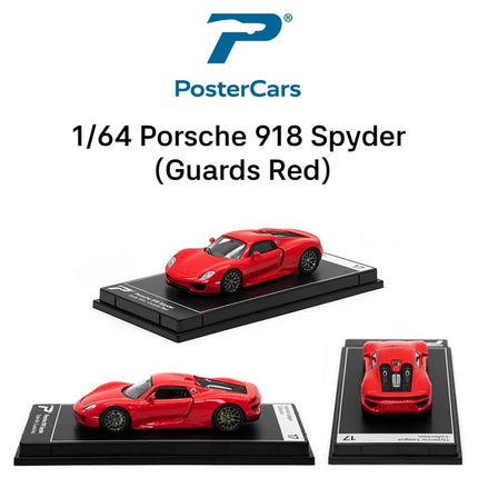 Postercars 1/64 Toy Car Model Lamborghini McLaren Bugatti Koenigsegg Pagani Aston Martin Diecast Vehicle Miniature Free Wheels