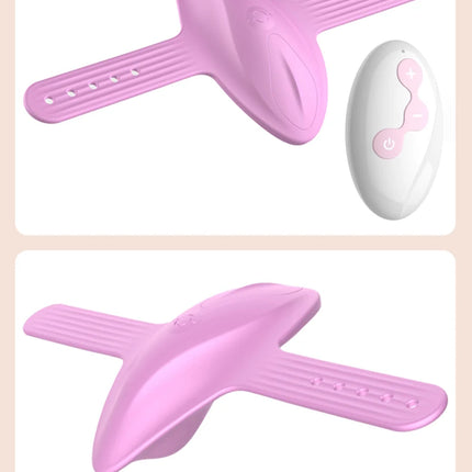 Wearable Vibrator Toy for Women Wireless Panty with Remote Control Bullet Sex Toy Vibrating Panties for Couples with Red Pink