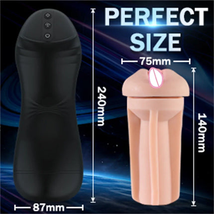 Blowjob Sex Machines Automatic Sucking Male Masturbator Cup Vaginal Penetration Pocket Pussy Masturbator Toy Sex Toy for Men 18+