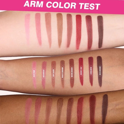 Matte Velvet Lipliner Pencil Red Nude Contour Tint Lipstick Waterproof Lasting Non-stick Cup Moisturising Lip Contour Pen Makeup