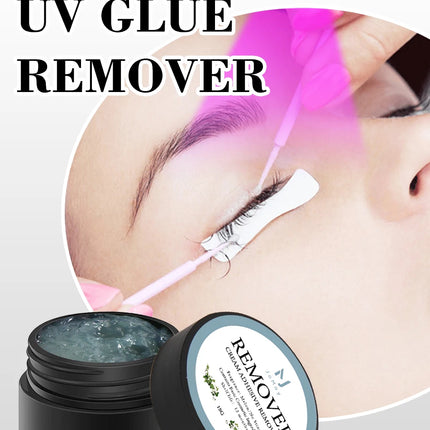 JOMAY 0.5Sec Eyelash Extension Glue Black Fast Dry UV Lashes Glue Black Eyelash Glue Lash Remover For UV Eyelash Extension