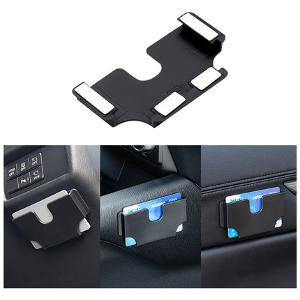 Universal Car Interior Card Holder Multi-function Portable Card Storage Box Car Sun Visor Card Slot Box