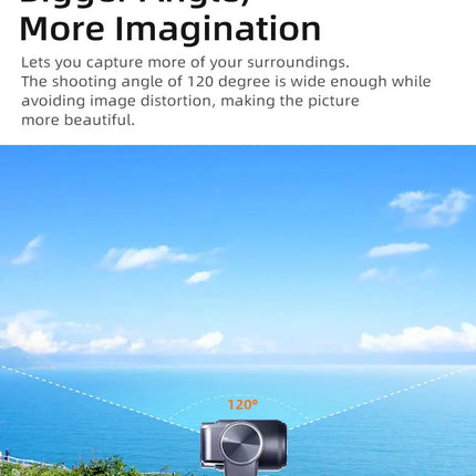 ORDRO M5 5K Vlogging Camera with 3-Axis Gimbal Stabilizer, 56MP Camcorder, IR Night Vision, 3.5" Touch Screen Video Camera