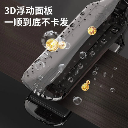 Korean-style wide-plate styling hair straightener and curler, dual-use hair straightener, straightening comb