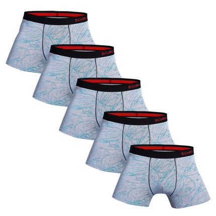 5pcs Pack 2023 Men Panties Cotton Underwear Male Brand Boxer And Underpants For Homme Luxury Set Sexy Shorts Box Slip Kit Gym