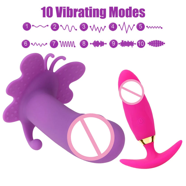 Cordless Panties Vibrators for Women Clitoris Stimulator Vaginal Ball Anal Plug Fake Dildos Female Masturbator Sex Toys Adult 18