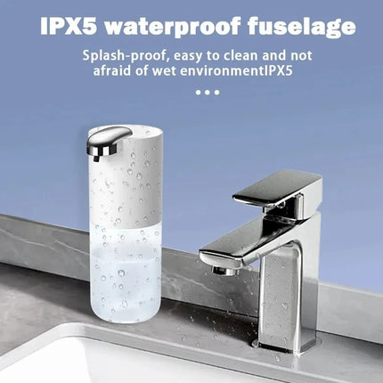 P12S Intelligent Automatic Induction Foam Soap Dispenser 400ml Washing Electric Hand Sanitizer Machine For Household