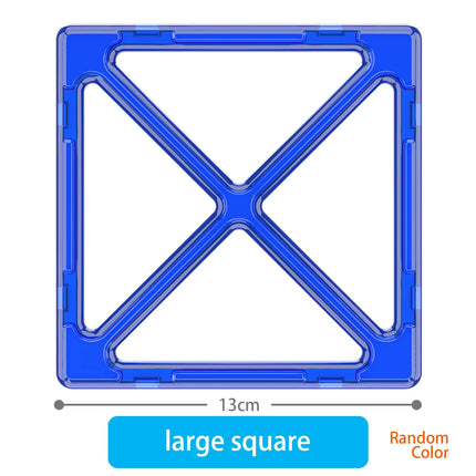 large Magnetic tiles Designer Magnet Building Blocks Accessories Educational Constructor Toys For Children Kids Girls Set Gift