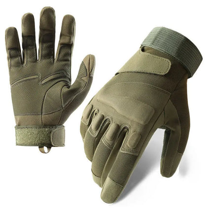 Tactical Gloves Touchscreen Anti-Slip Breathable Military Outdoor Work Motorcycle Hiking Riding Full Finger Protective Gloves