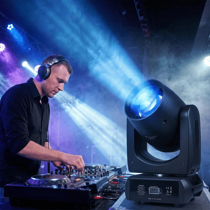 LED 200w Beam+Spot moving Light DMX512 Moving Head Professional DJ /Bar /Party /Show /Stage Light Stage Machine