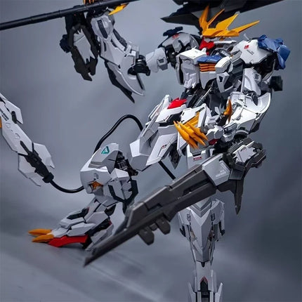 Wolf Model Barbatos Wolf King Form 1/100 Alloy Skeleton Assembled Model Kit Action Figure Model Gift Toy Collectibles